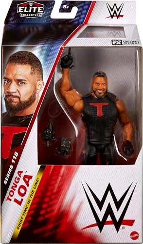 Mattel WWE Elite Action Figure Tonga Loa 6-Inch Collectible F7380