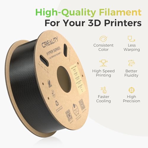 Creality PLA Plus Filament 1.75mm Rainbow Multicolor 1KG Spool O376011