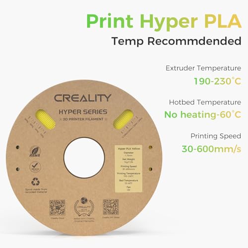 Creality PLA Plus Filament 1.75mm Rainbow Multicolor 1KG Spool O376011