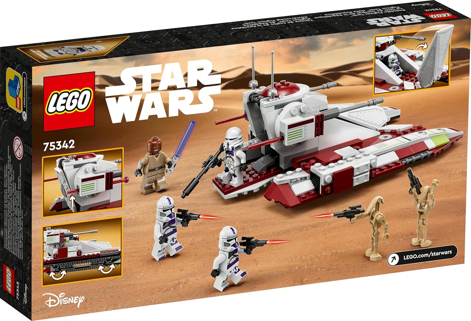 LEGO Star Wars Republic Fighter Tank 75342 Q7666