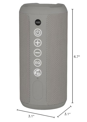 Ortizan Portable Bluetooth Speaker IPX7 Waterproof 24W Loud Sound, Black J77282