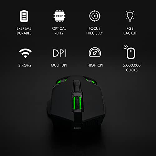 Wireless TKL Keyboard Mouse Combo Rechargeable LED Backlit for PC Laptop PS4 PS5 Switch N584