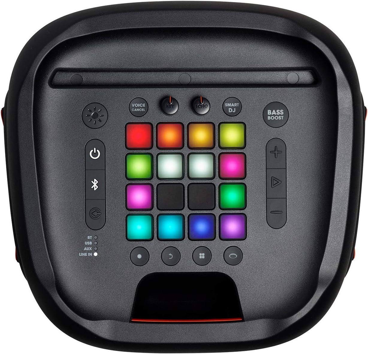 JBL PartyBox 1000 Portable Bluetooth Speaker with JBL PMB100 Wired Microphone - Black V9713
