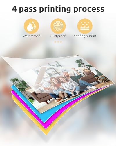 HPRT 4x6 Portable Photo Printer with Bluetooth and WiFi I76239