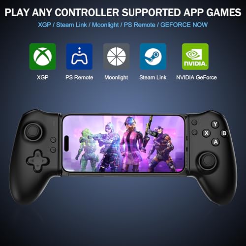 G-STORY Mobile Gaming Controller USB-C Wired & Bluetooth for Android, Dual Hall Joysticks R841650