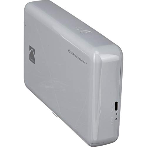 Kodak Mini 2 HD Wireless Portable Instant Photo Printer for iOS & Android (White) T9634