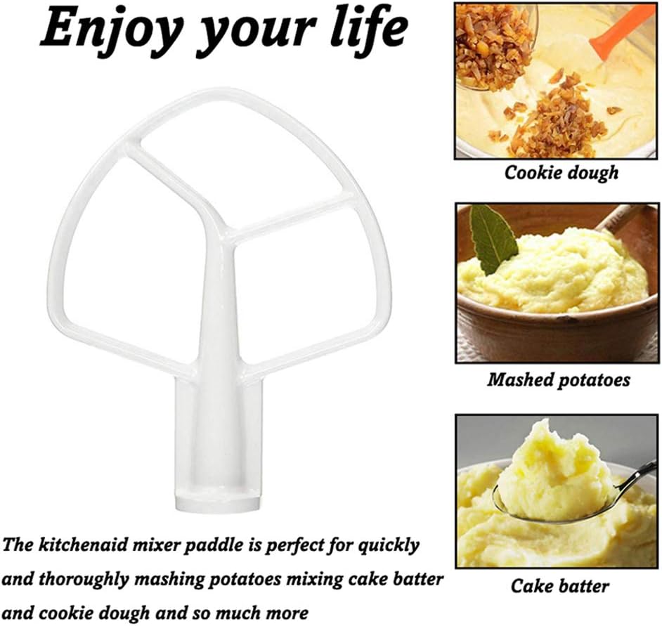 K5AB K5SS Stand Mixer Flat Beater Blade for KitchenAid Paddle Attachment 5-QT E940