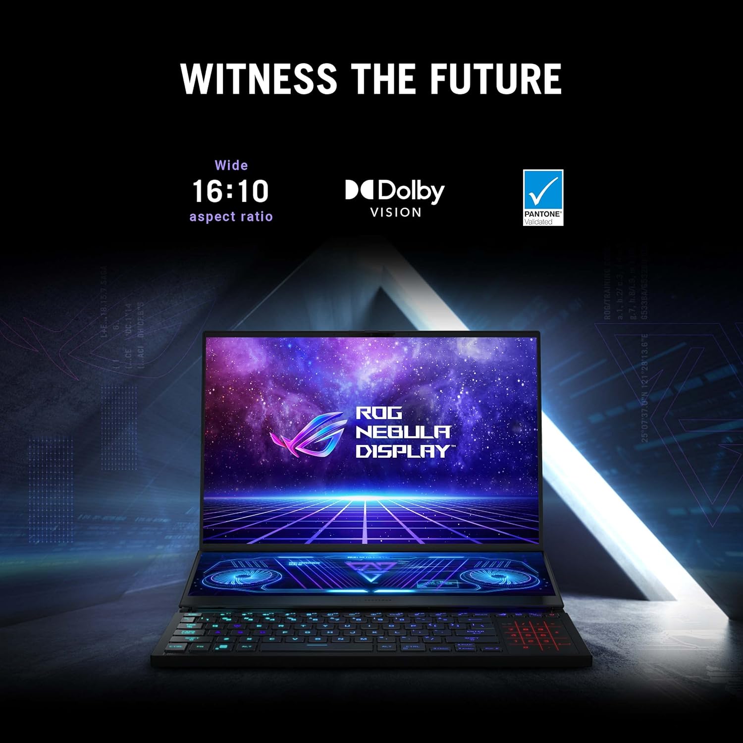 ASUS ROG Zephyrus Duo 16 (2022) Gaming Laptop, 16” 165Hz Display, RTX 3070 Ti, 32GB RAM, 1TB SSD, Renewed A4424