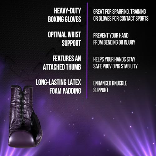 CLETO REYES Traditional Lace-Up Boxing Gloves for Training and Sparring S1445