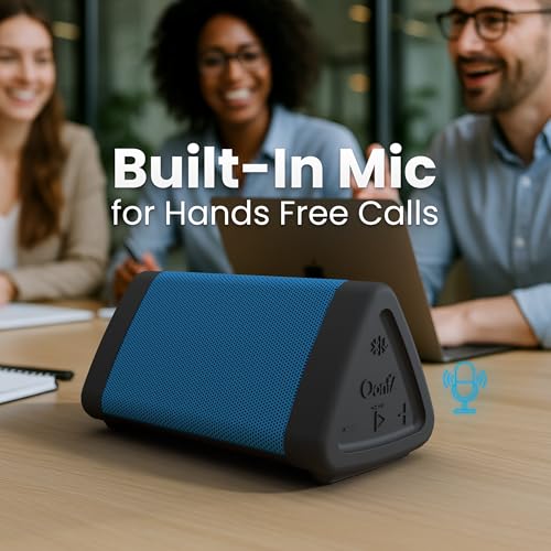 OontZ Angle 3 Portable Bluetooth 5.4 Speaker, IPX5 Water-Resistant, Black B762769