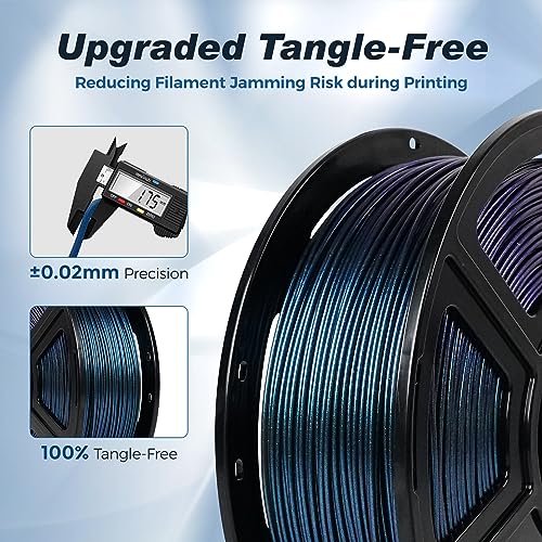 FLASHFORGE Rapid PLA Filament 1.75mm Ruby Red, 1kg Spool B504