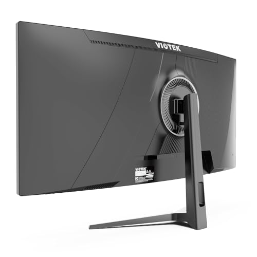 Viotek GNV34DBE4 34 Inch UWQHD 144Hz Curved Gaming Monitor T43056