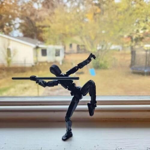 Titan 13 Action Figure Set, 3D Printed Multi-Jointed Dummy Robot (9pcs) Z973804