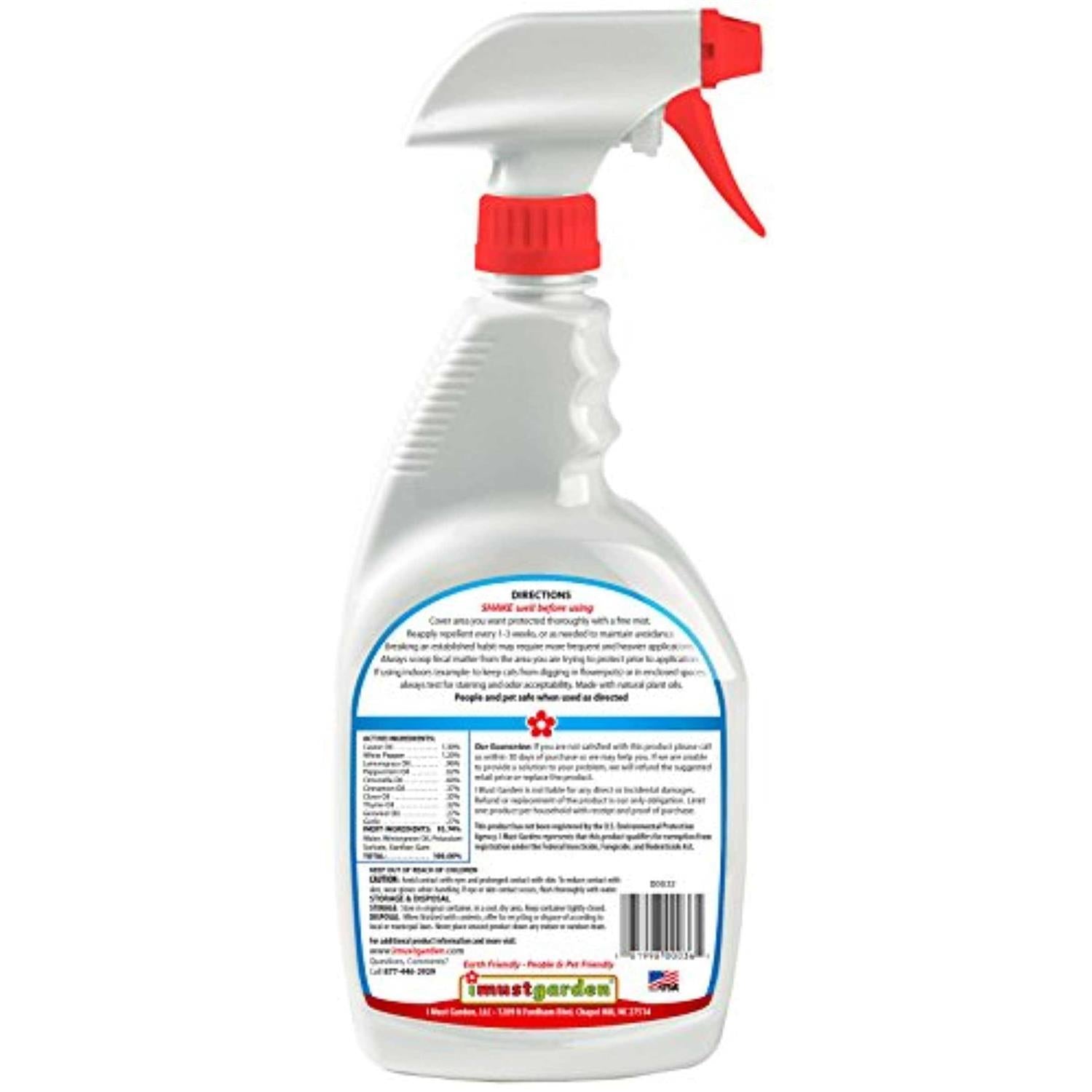 I Must Garden Dog and Cat Repellent All Natural Spray V872