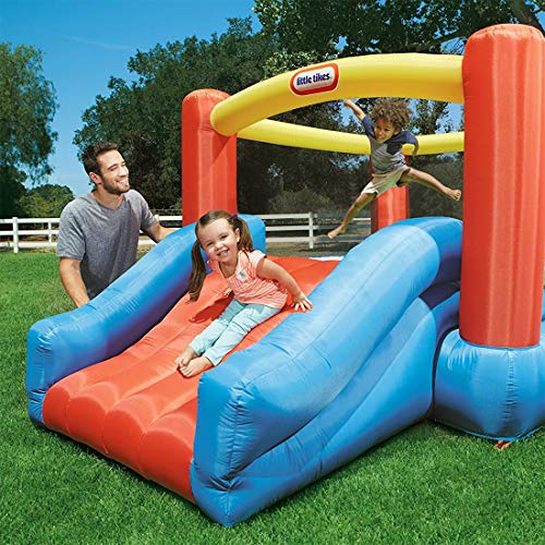 Little Tikes Jr. Jump 'n Slide Bouncer, Multicolor Z223