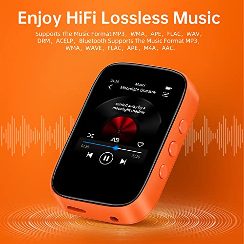 32GB Bluetooth MP3 Player with Touchscreen, Clip-on for Sports P468734