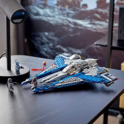 LEGO Star Wars Mandalorian Starfighter 75316 Building Kit with 3 Minifigures, 544 Pieces M4994