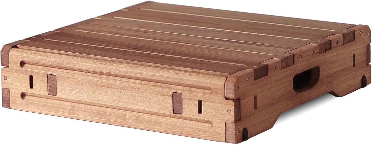 Wooden Platform Step Stool for Adults & Seniors, 3.7" Height, Indoor & Outdoor K688