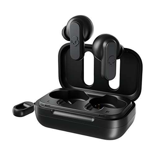 Skullcandy Dime In-Ear Wireless Earbuds with Microphone, True Black E524
