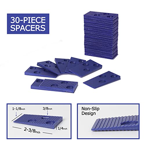 WORKPRO Laminate Flooring Installation Kit with Mallet, Pull Bar, Tapping Block and Spacers F82262