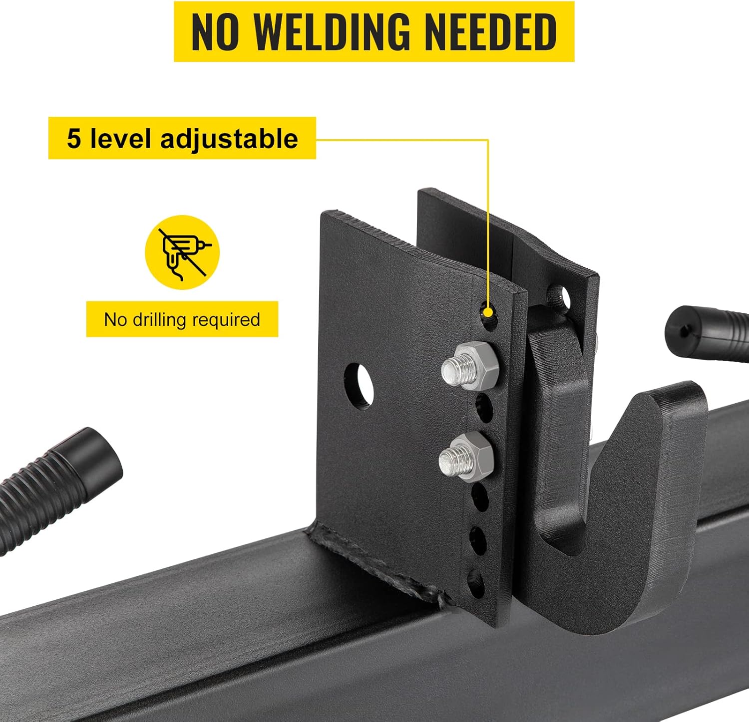 Vevor 3-Point Quick Hitch, Black N8484