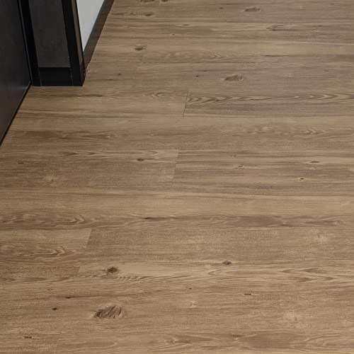Self Adhesive Vinyl Flooring Planks Wood Effect Waterproof Grey 36pcs U963416