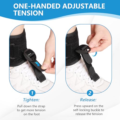 Foot Drop Brace for Walking and Sleeping, AFO Splint for Women & Men L52783