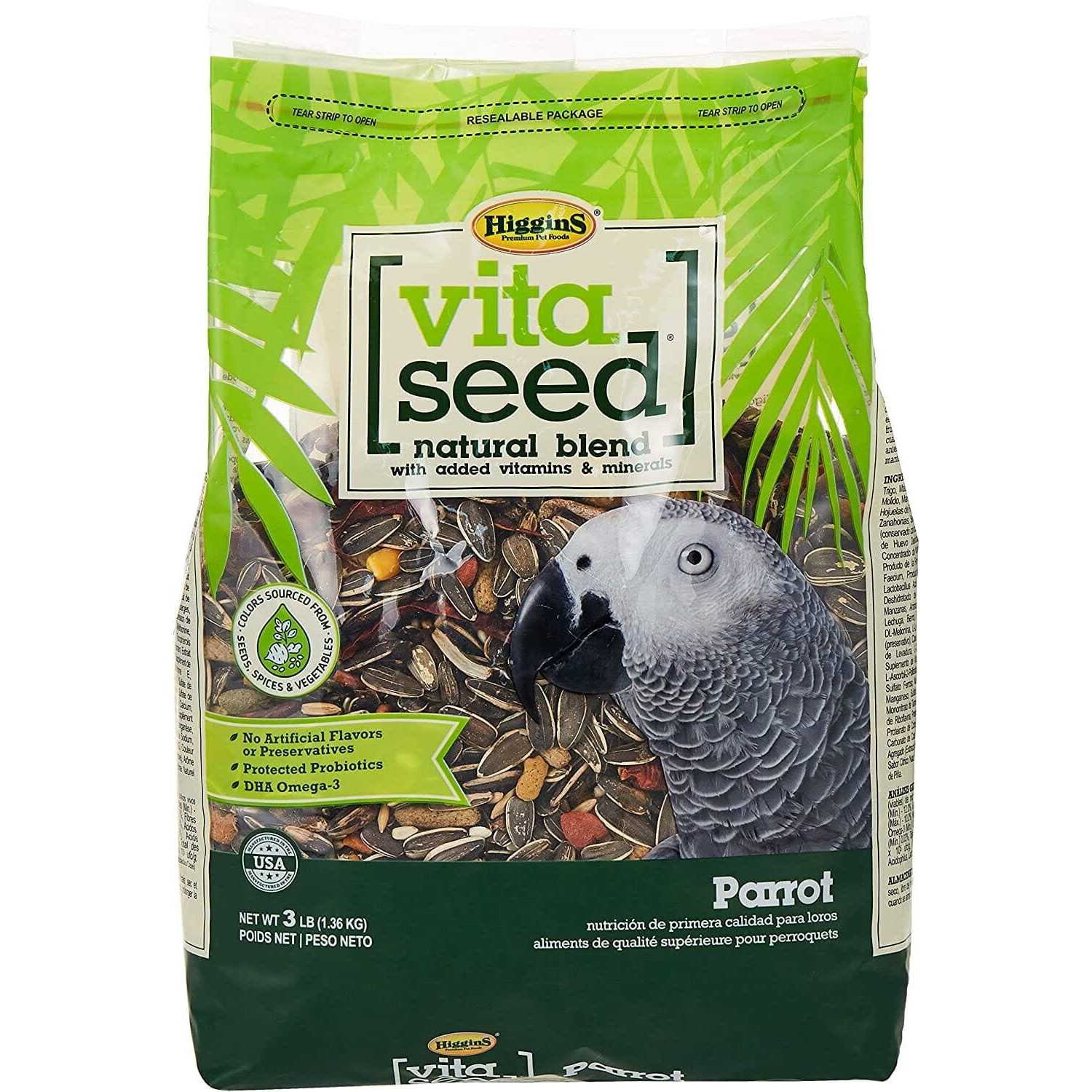 Higgins Vita Seed Parrot Food O19003