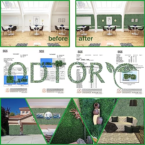 Artificial Ivy Privacy Fence Wall Screen 40x120 in UV-Anti Faux Greenery Backdrop U1001