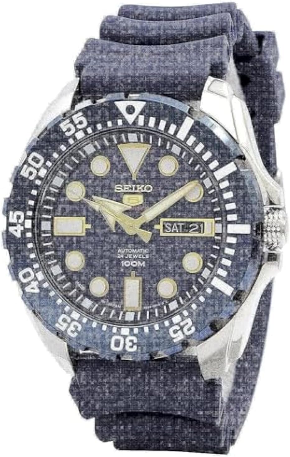 SEIKO 5 Automatic Blue Dial Men's Watch SRP605J2
