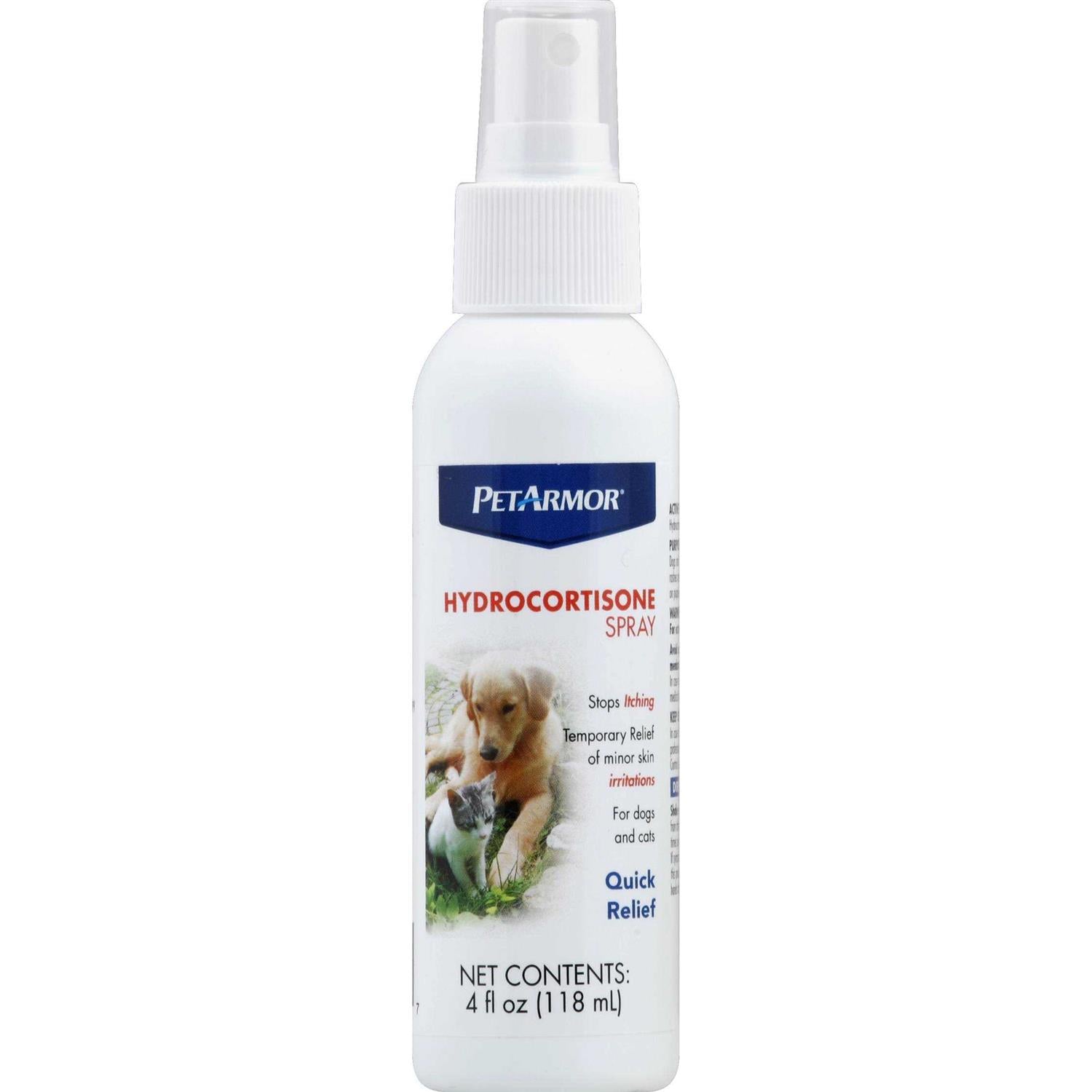 PetArmor Hydrocortisone Spray Quick Relief for Dogs and Cats - Pet Supplies online store