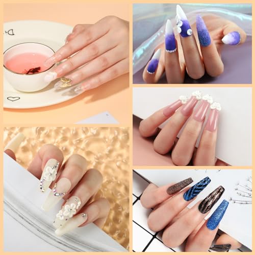 Acrylic Nail Kit for Beginners with Drill and UV Light D956