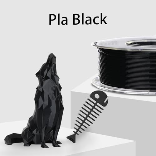 Rainbow 3D PLA Printer Filament 1.75mm Matte, 1kg P386477