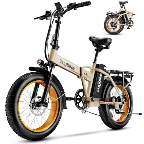 1000W Folding Electric Bike 48V 20AH Removable Battery 20" Fat Tire for Adults S359635