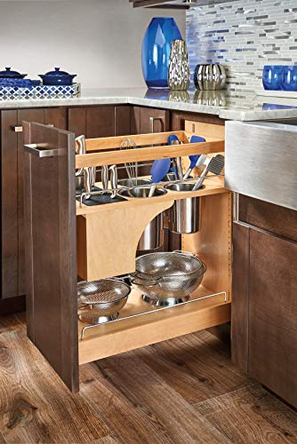 Rev-A-Shelf 448KB-BCSC-11C 11 Inch Base Pullout Cabinet Organizer Q56130