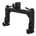 3 Point Quick Hitch Adaption to Category 1 & 2 Tractors, 3000 LB Lifting Capacity Tractor Quick Hitch, 27.5"" Between Lower Arms, No Welding & 5 Level Adjustable Bolt (Black)