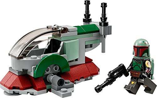 LEGO Star Wars Boba Fett's Starship Microfighter 75344 Building Toy Y88006