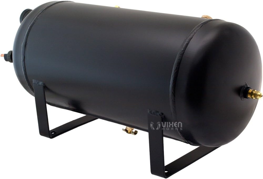 Vixen Horns Octopod Train Horn Kit for Trucks, Cars & Semi - 12V Onboard System Z596925