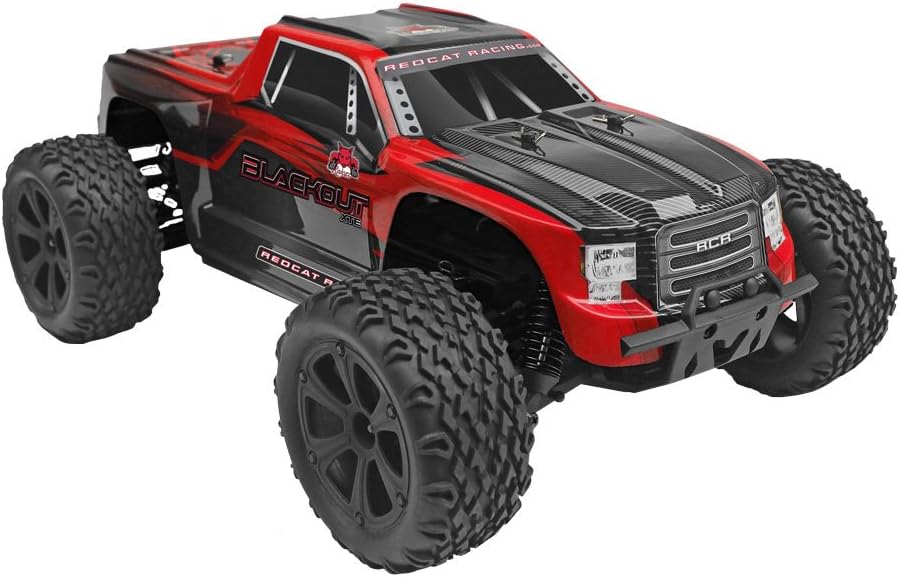 Redcat Racing Blackout XTE 1/10 Electric Monster Truck, Red Y1564