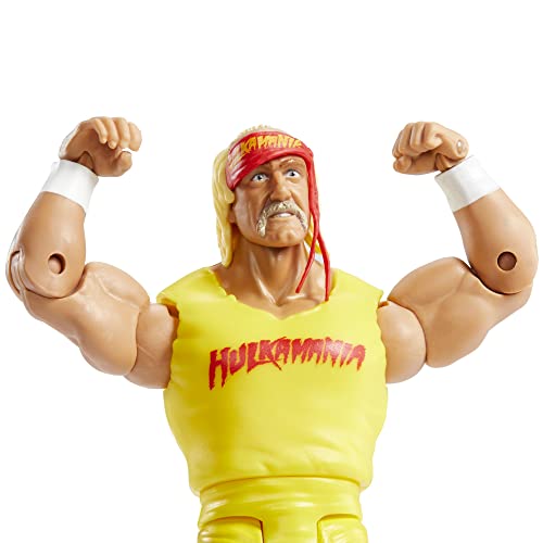 Mattel WWE Wrestlemania Action Figure Hulk Hogan 6-Inch Collectible T189609