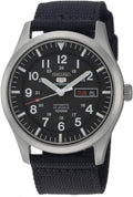SEIKO Men's SNZG15 SEIKO 5 Automatic Stainless Steel Watch with Nylon Strap