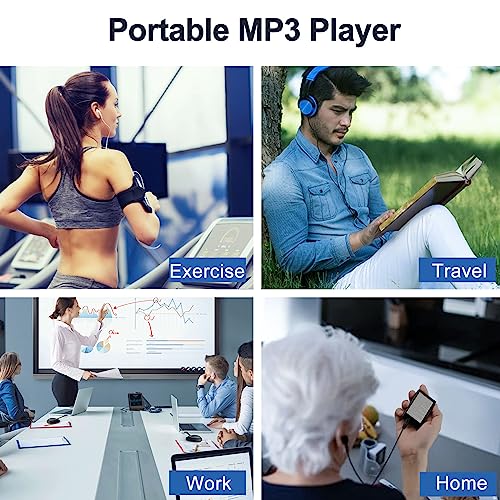 SKYBESS 2.4" Full Touch Screen MP3 Player with Bluetooth, 32GB C857