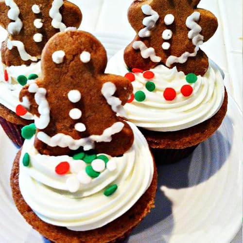 Christmas Sprinkles Bulk 1 lb - Red White Green Round Baking Toppings O347849