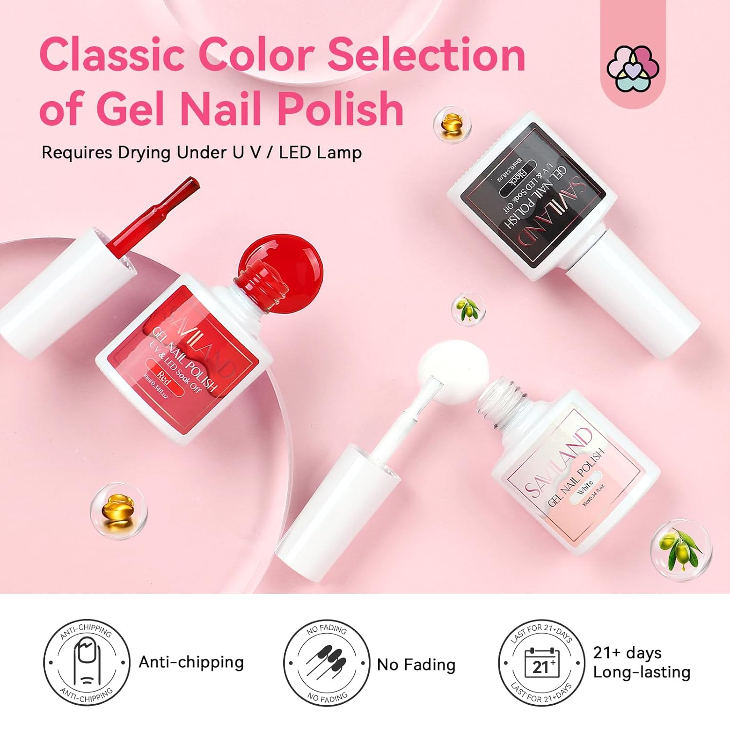 SAVILAND Acrylic Nail Kit with Drill for Beginners O63573