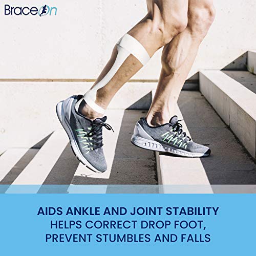 BraceOn AFO Foot Drop Brace for Men, Left I816