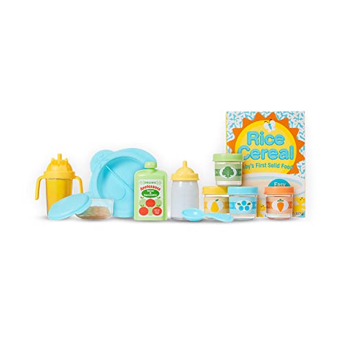 Melissa & Doug Mine to Love Mealtime Play Set for Dolls (24 pcs) R9069