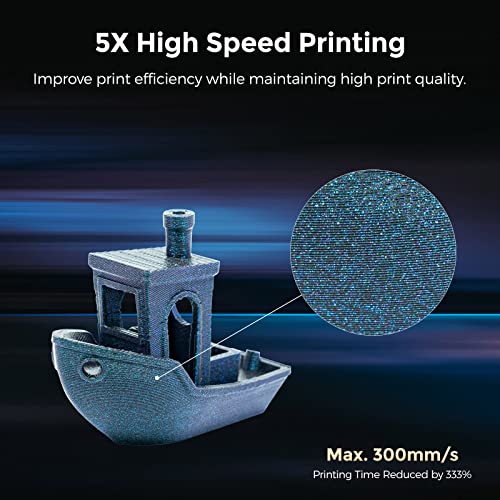 FLASHFORGE Adventurer 4 Pro 3D Printer with Auto Leveling and 300mm/s High Speed Printing H795330