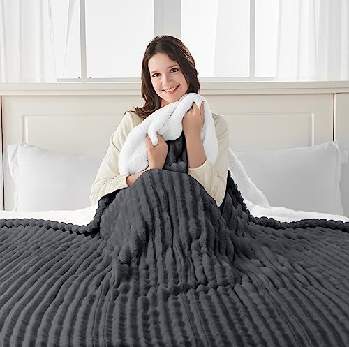 SEALY Electric Blanket Full Size, Reversible Heated Blanket, 10 Heat Settings, Machine Washable P79608