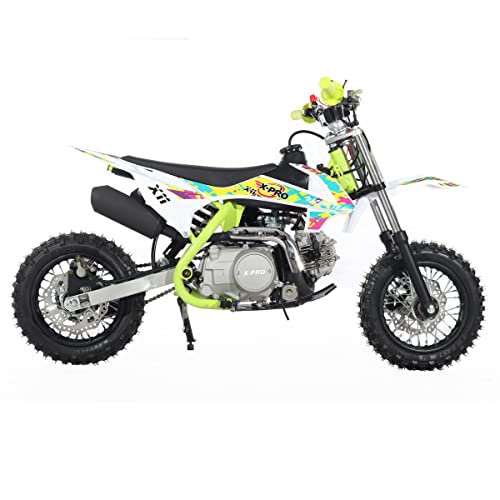 X-PRO 110cc Dirt Bike Automatic Transmission with 10" Tires (Green) Z8563