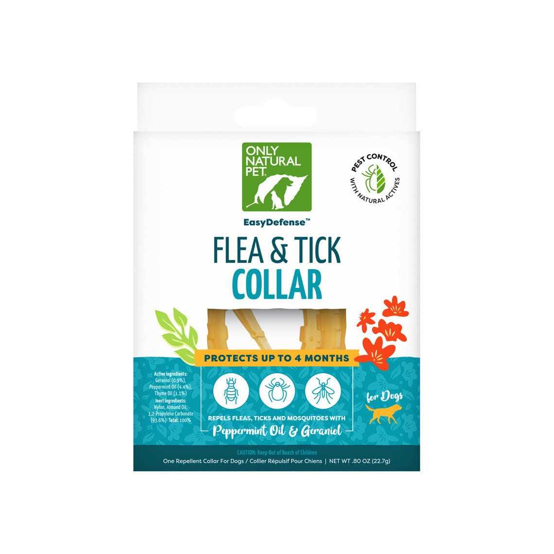 Only Natural Pet EasyDefense Flea & Tick Dog Collar T5343